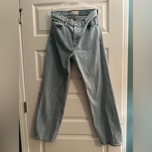 Abercrombie high rise 90s relaxed jeans